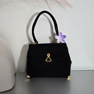 RARE Vintage Koret of New York Korelope Suede Handbag Set - 1950s MCM Luxury​